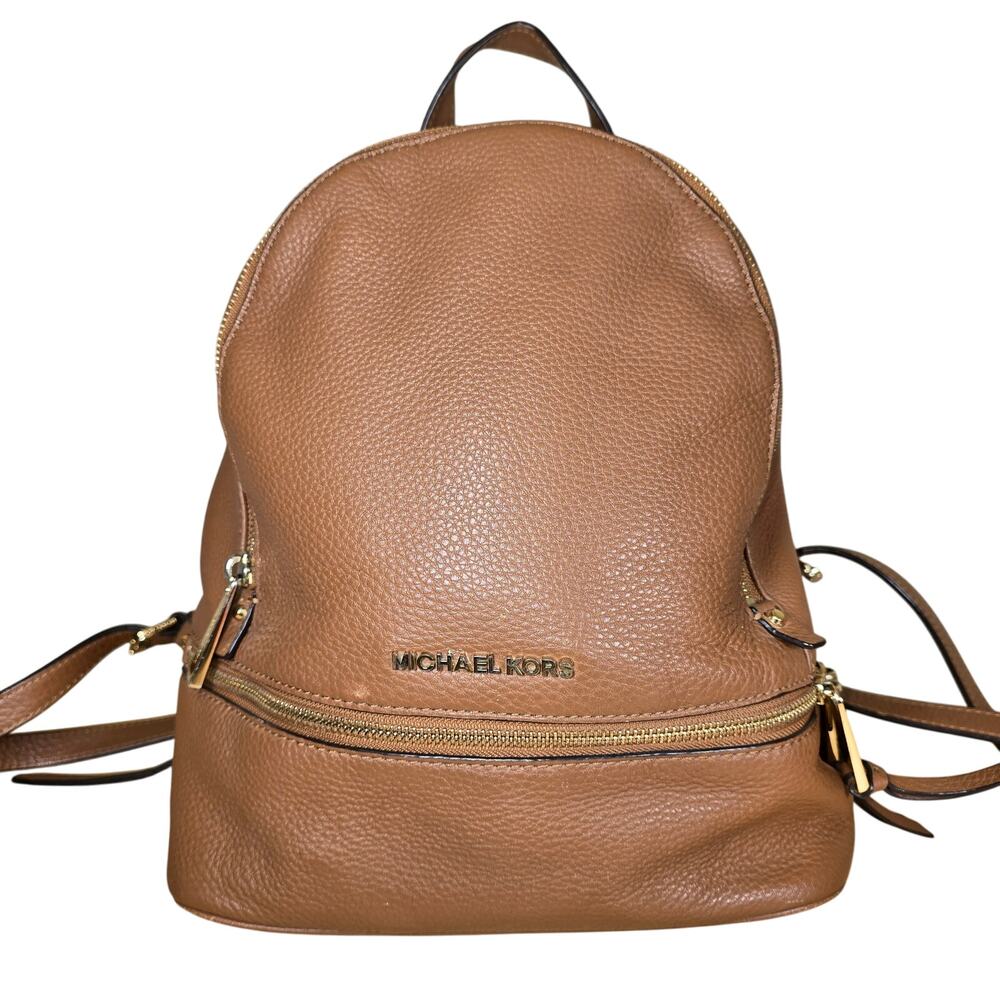 Michael Kors Rhea Medium Womens Girls Fashion Leather Backpack Bag Luggage